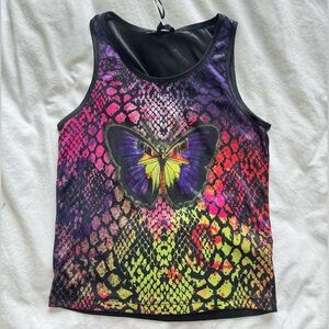 Sheer butterfly Dollskill shirt new with tag